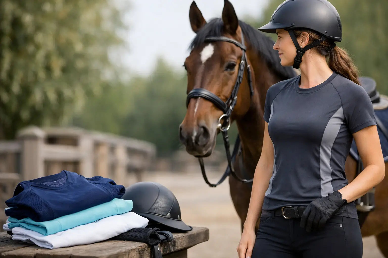 Come scegliere tshirt tecnica equitazione