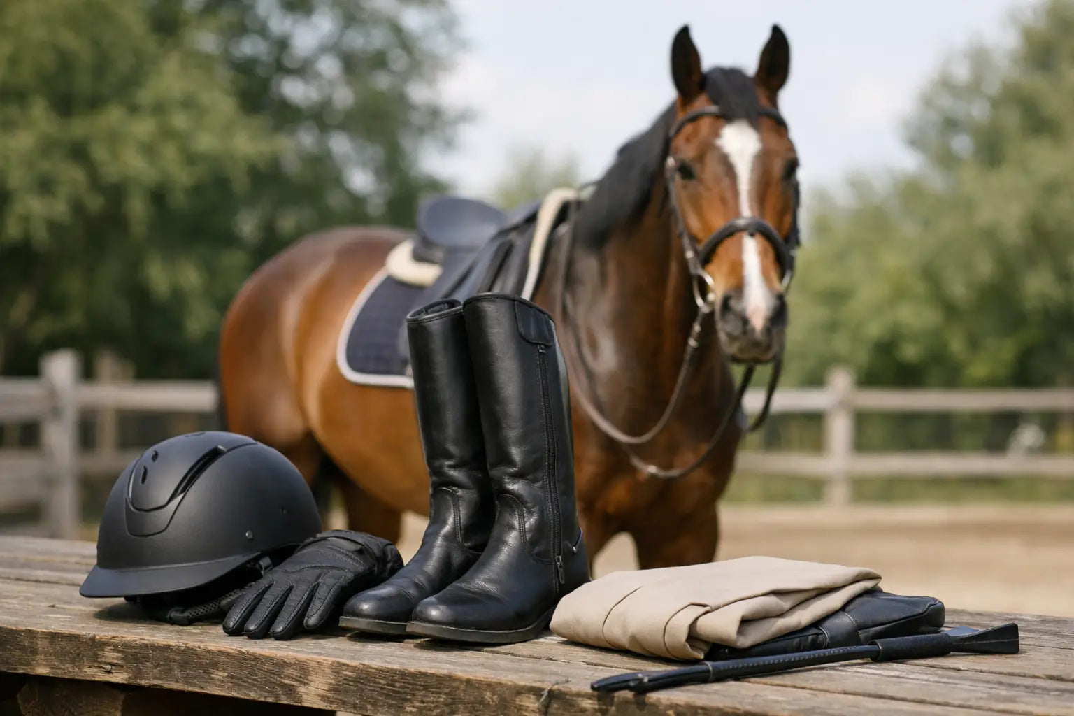 Cosa indossare per andare a cavallo