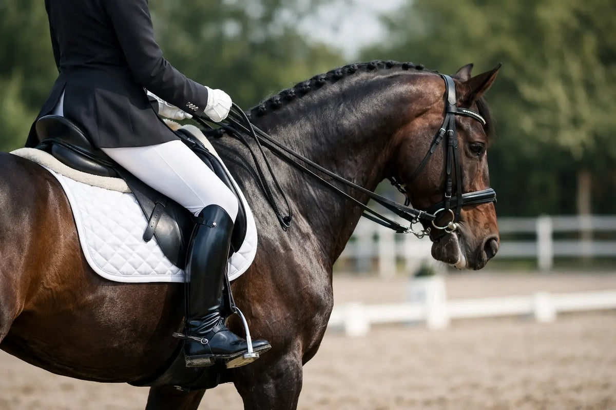 Quali pantaloni usare per dressage?