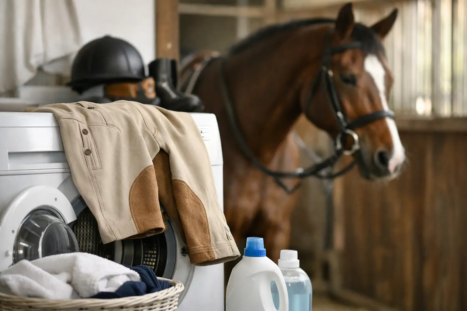 Come lavare i pantaloni da equitazione