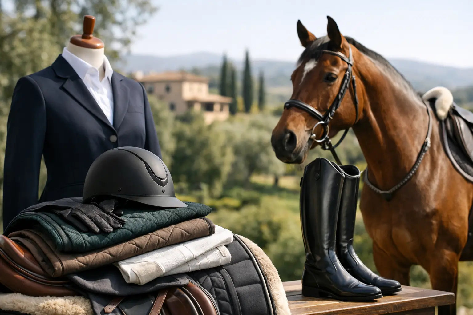 Abbigliamento equestre made in Italy: cosa conta